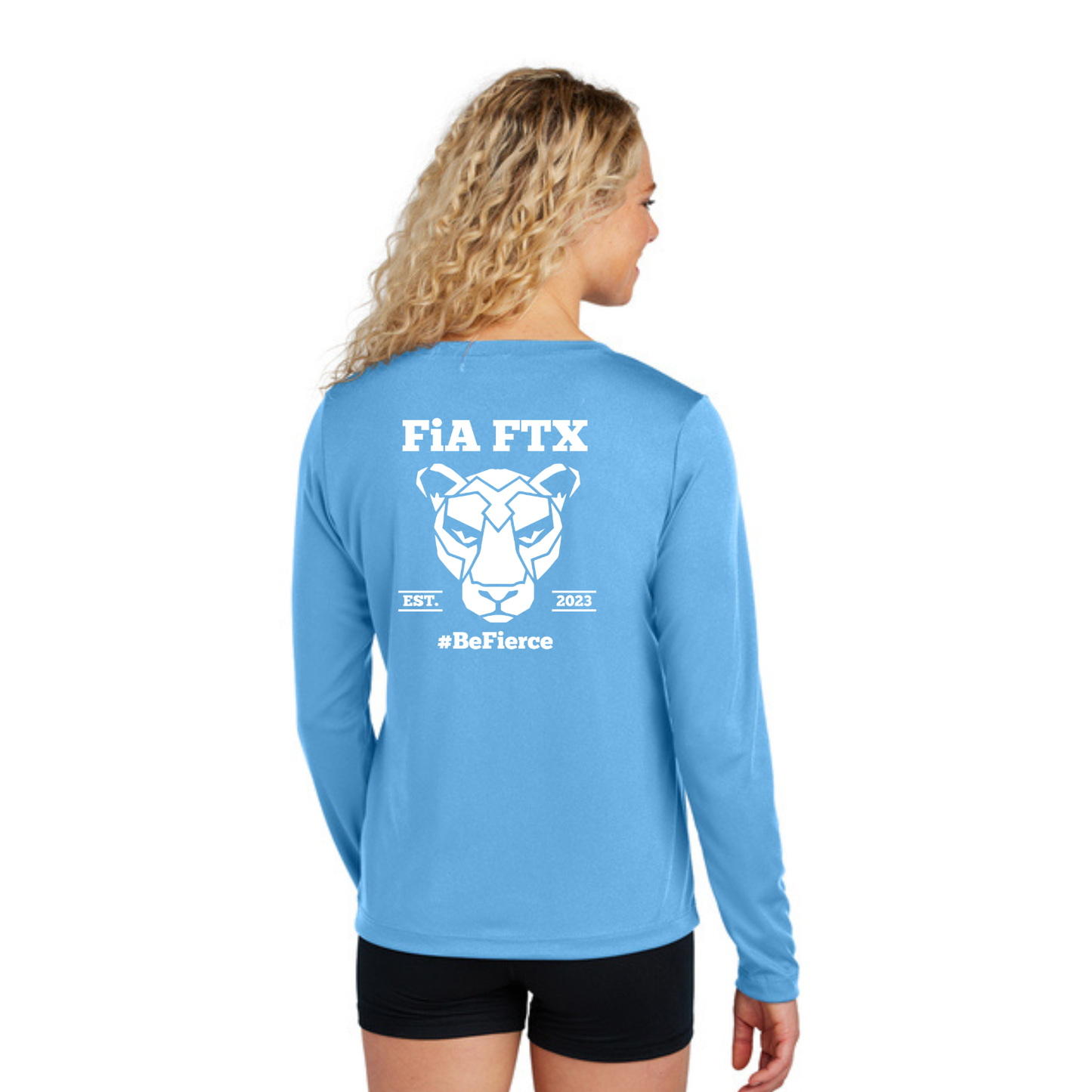 FTX, TX - Sport Tek Long Sleeve Performance V-Neck Tee