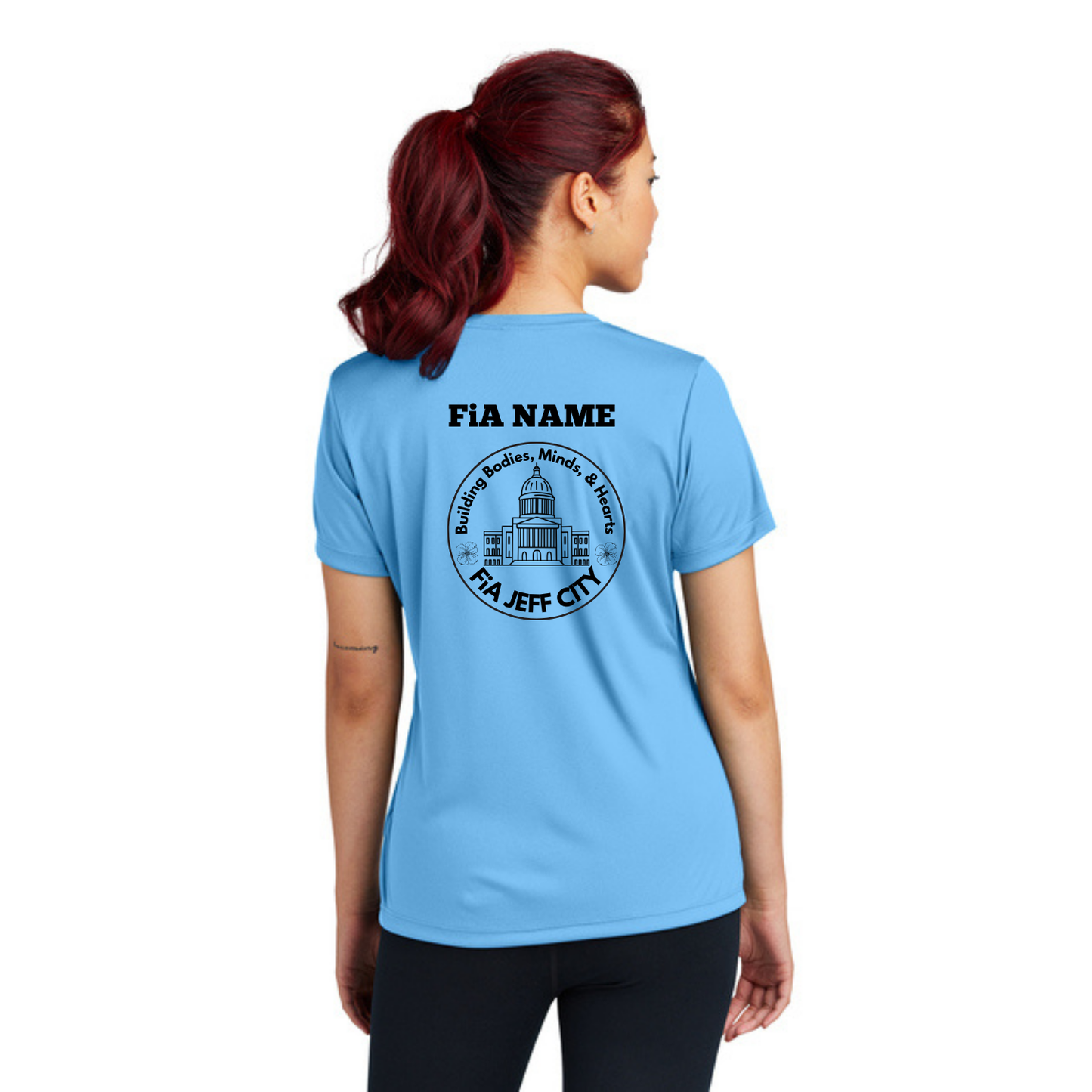 Jeff City - PERSONALIZED Crew Neck Competitor Tee