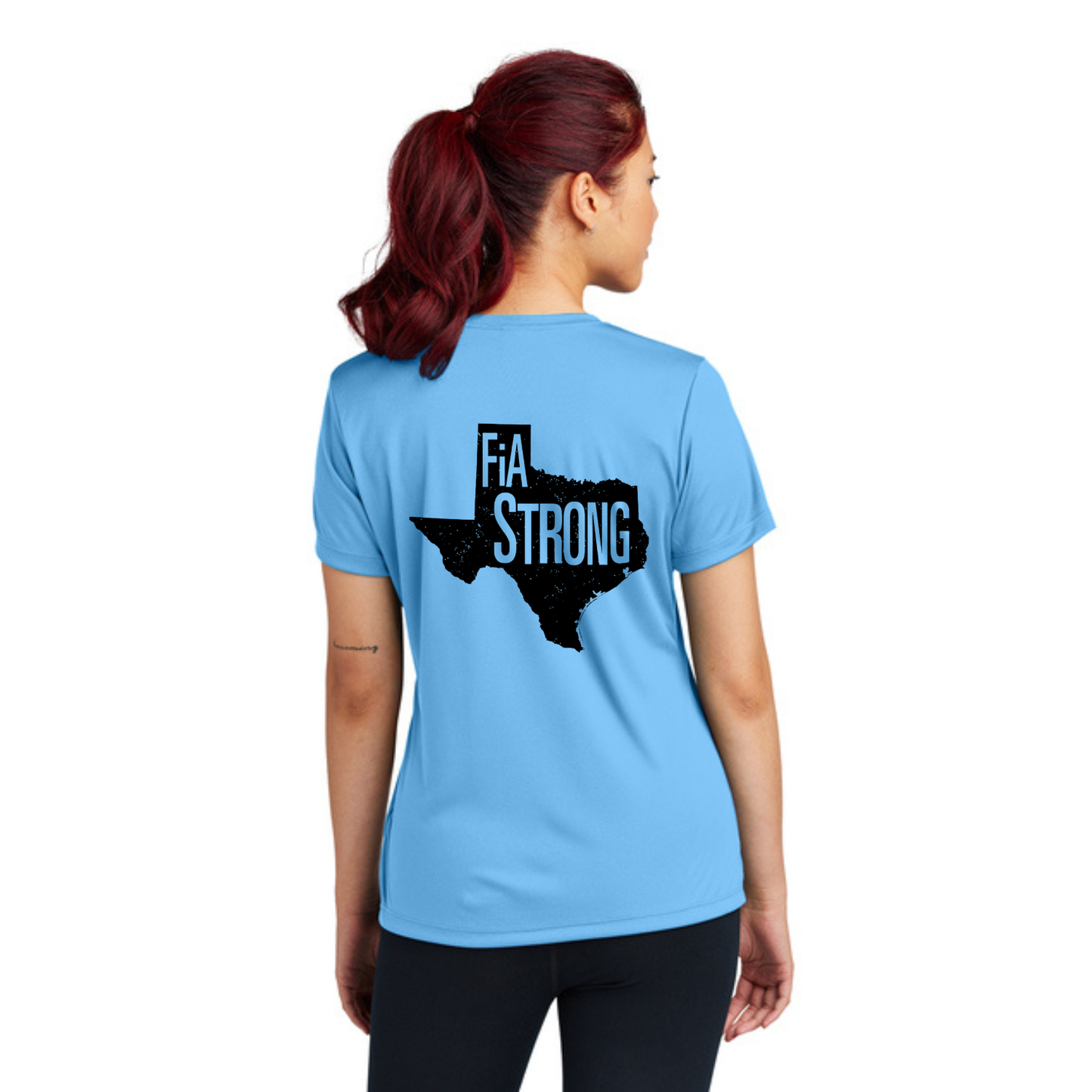 Texas Strong - Sport Tek Crew Neck Short Sleeve Performance Tee