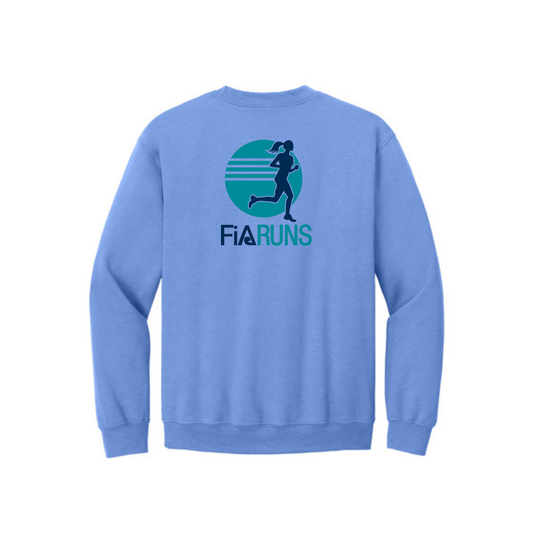 FiA Runs Gildan Heavy Blend Crewneck Sweatshirt