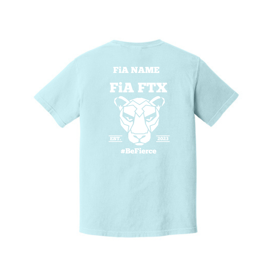 FTX, TX - PERSONALIZED Comfort Colors Heavyweight Ring Spun Tee