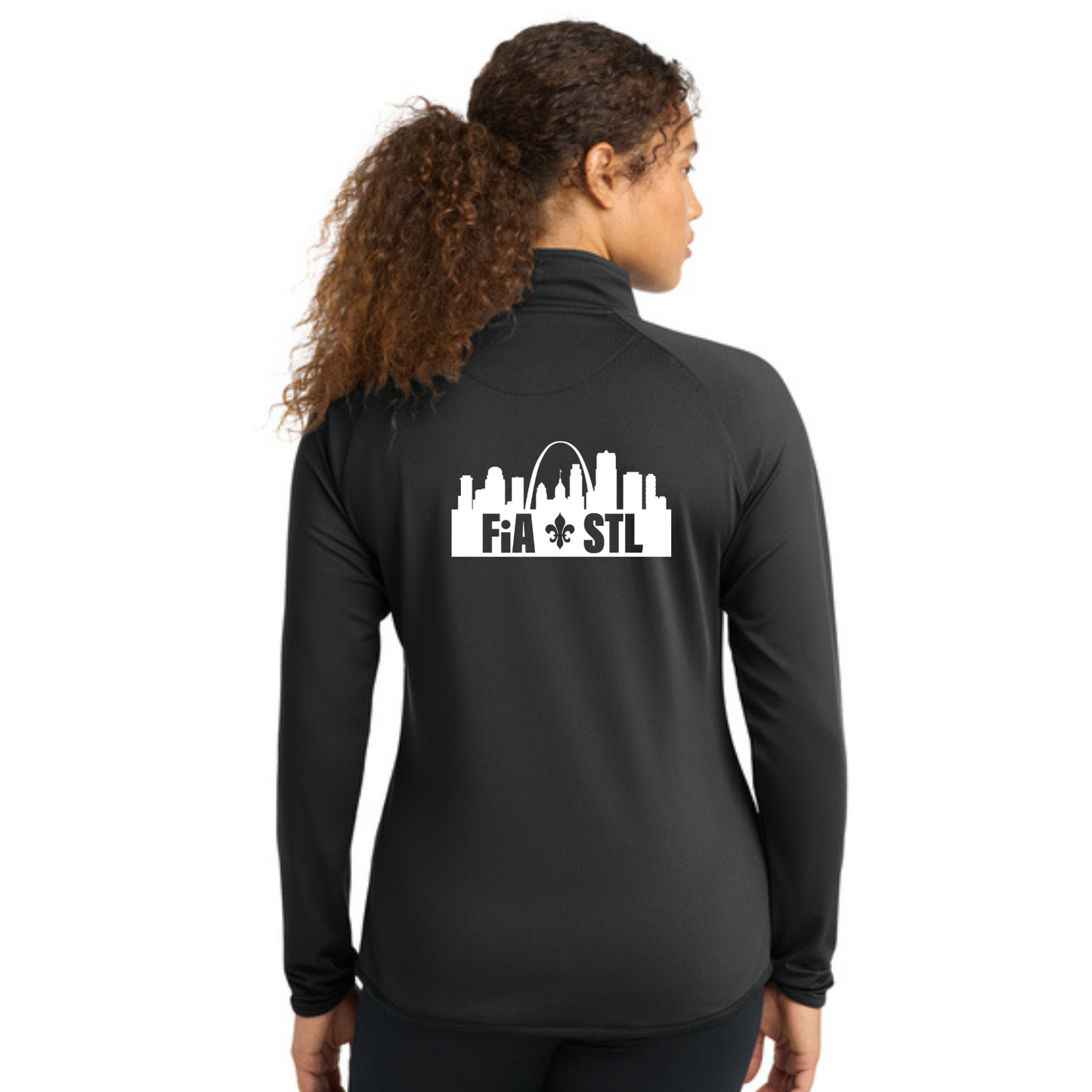 St. Louis, MO - Sport Tek Sport-Wick Stretch 1/4-Zip Pullover