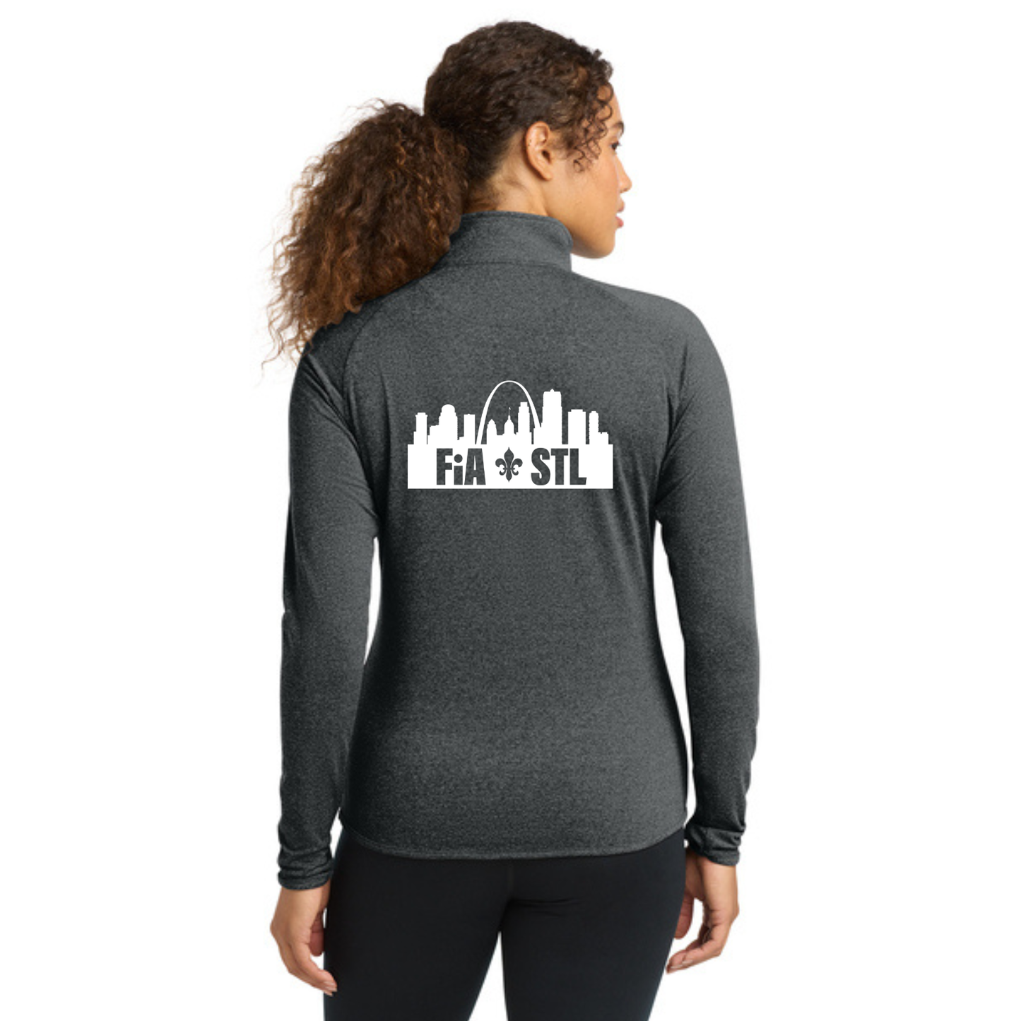 St. Louis, MO - Sport Tek Sport-Wick Stretch 1/4-Zip Pullover