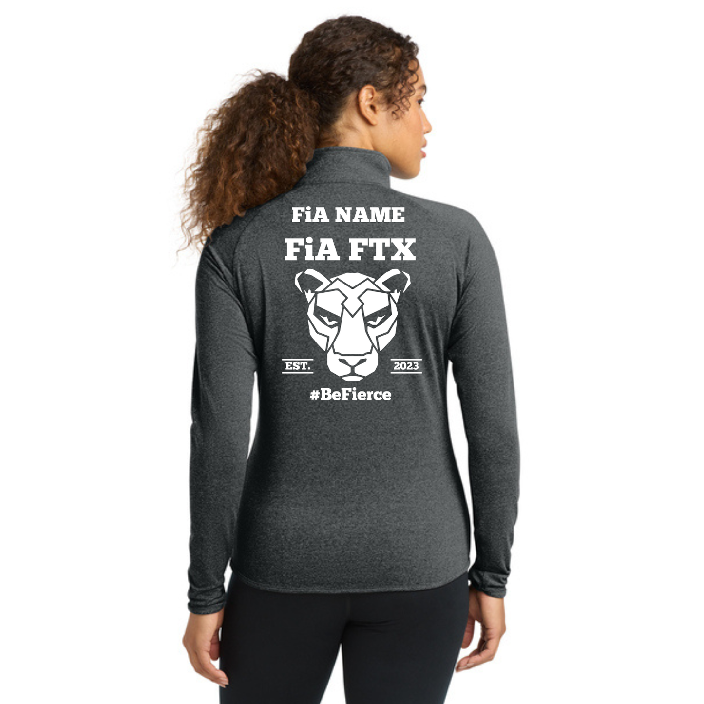 FTX, TX - Sport Tek Sport-Wick Stretch 1/4-Zip Pullover