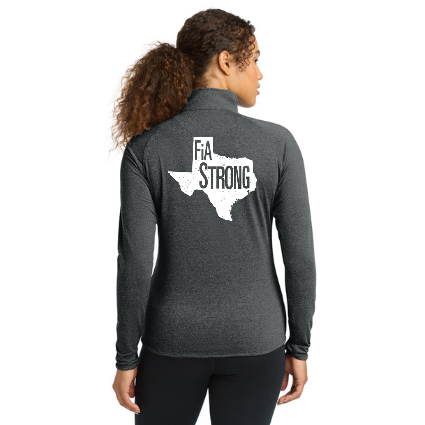 Texas Strong - Sport Tek Sport-Wick Stretch 1/4-Zip Pullover