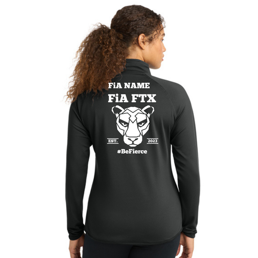 FTX, TX - PERSONALIZED Sport Tek Sport-Wick Stretch 1/4-Zip Pullover