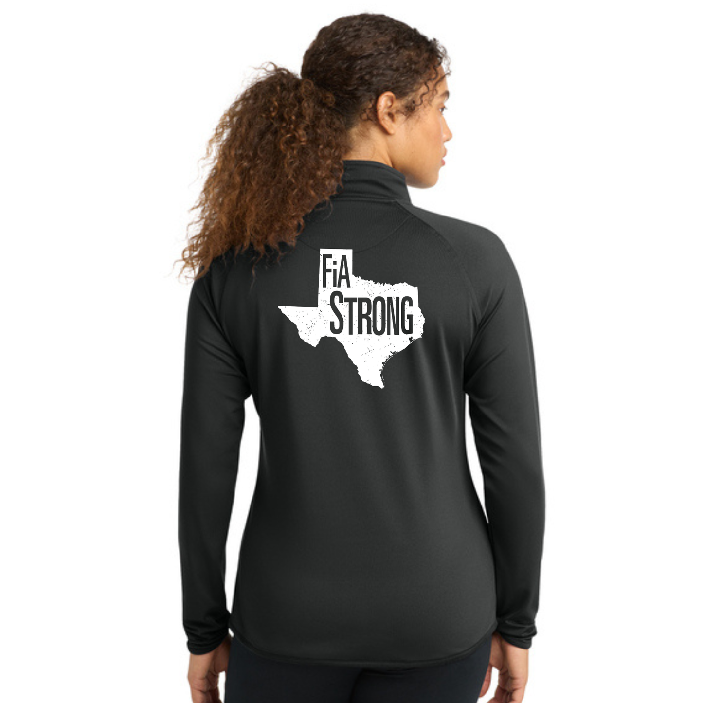Texas Strong - Sport Tek Sport-Wick Stretch 1/4-Zip Pullover