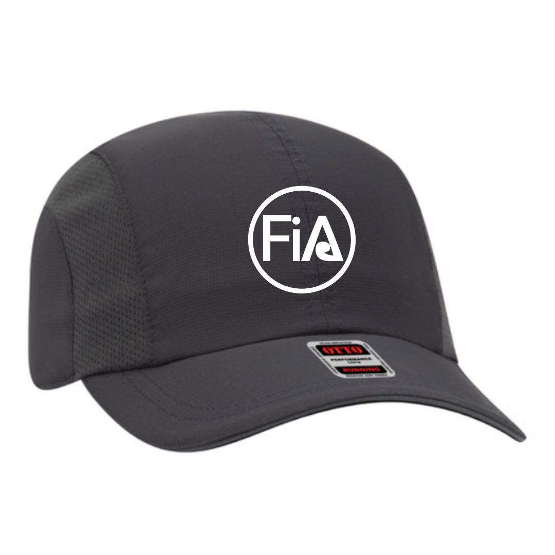 Embroidered OTTO Reflective 6 Panel Running Cap
