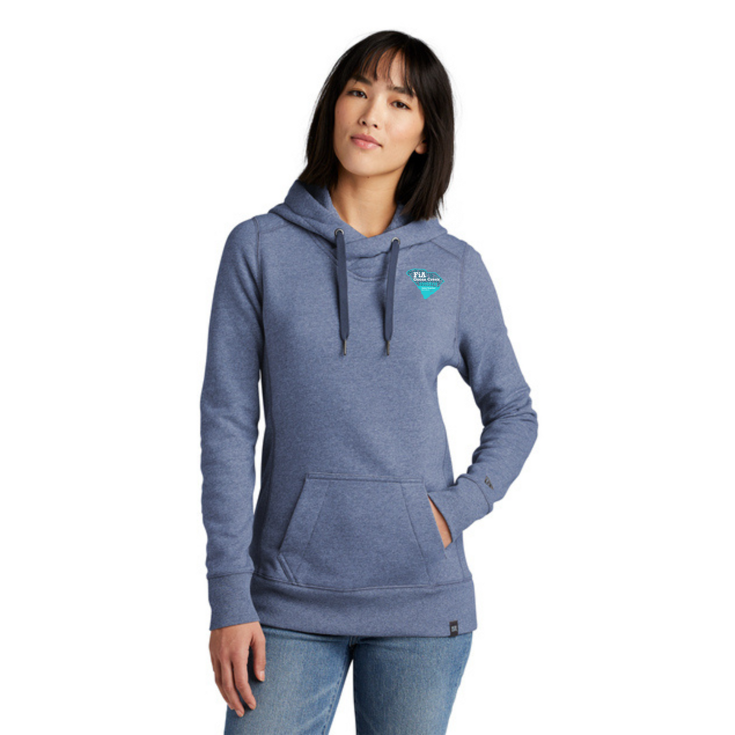 Why we FiA Goose Creek, SC - PERSONALIZED New Era Women's French Terry Pullover Hoodie