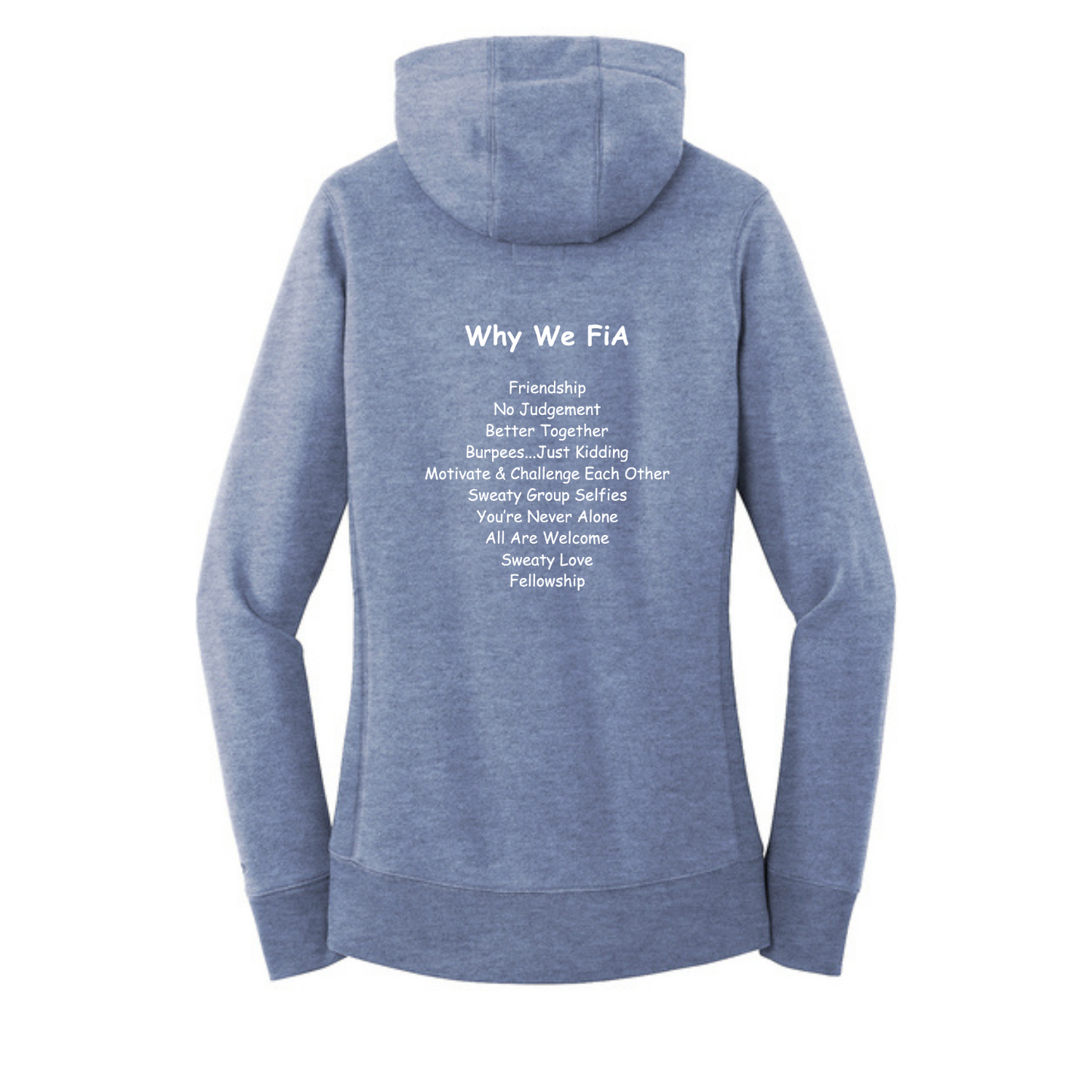 Why we FiA Goose Creek, SC - New Era Women's French Terry Pullover Hoodie