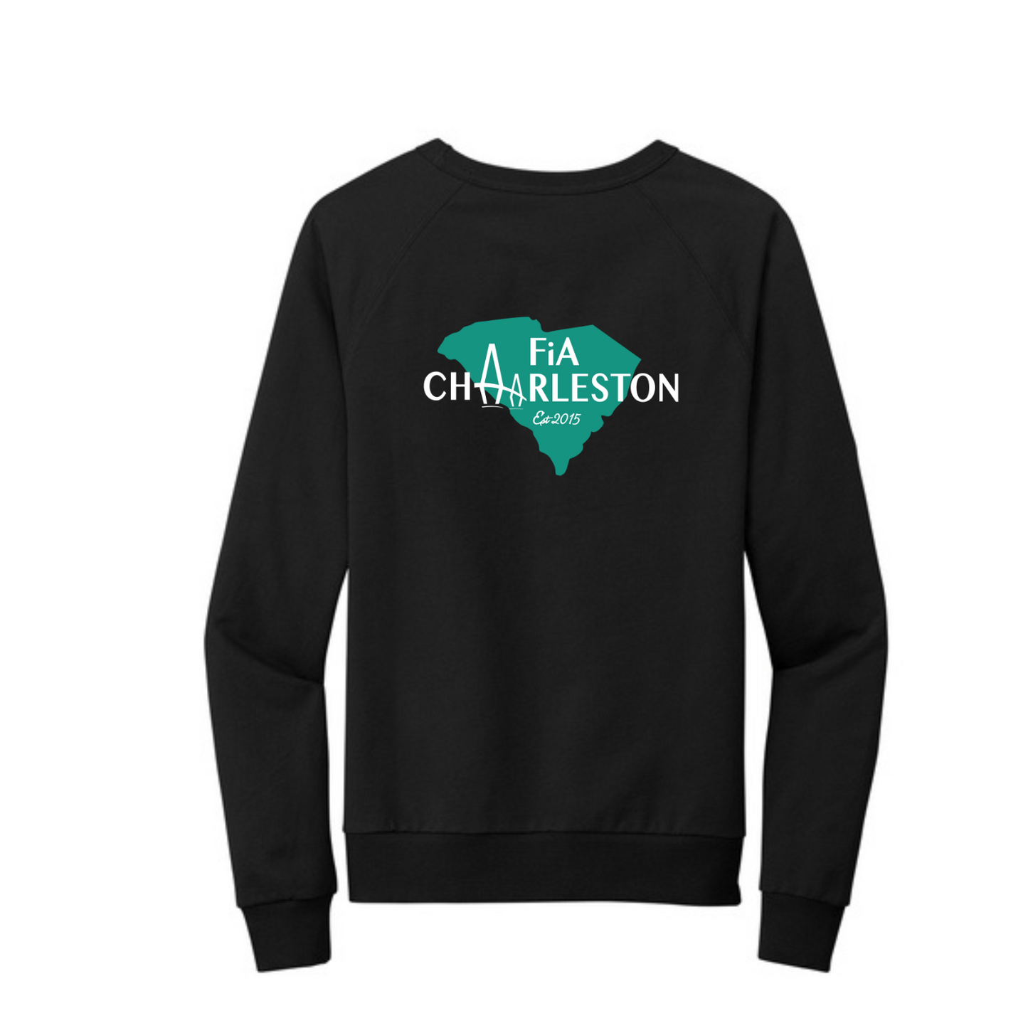 Charleston, SC - Allmade Unisex Organic French Terry Crewneck Sweatshirt