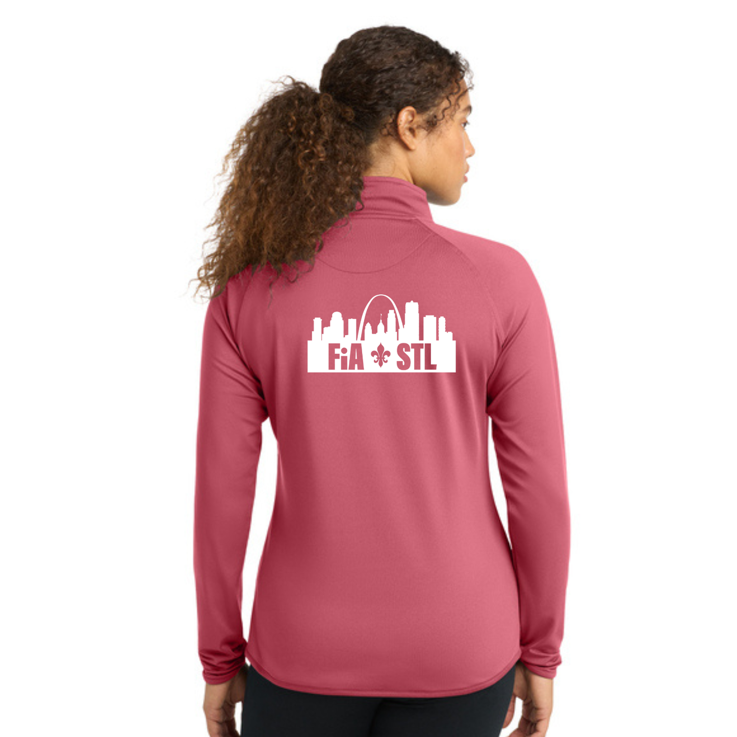 St. Louis, MO - Sport Tek Sport-Wick Stretch 1/4-Zip Pullover