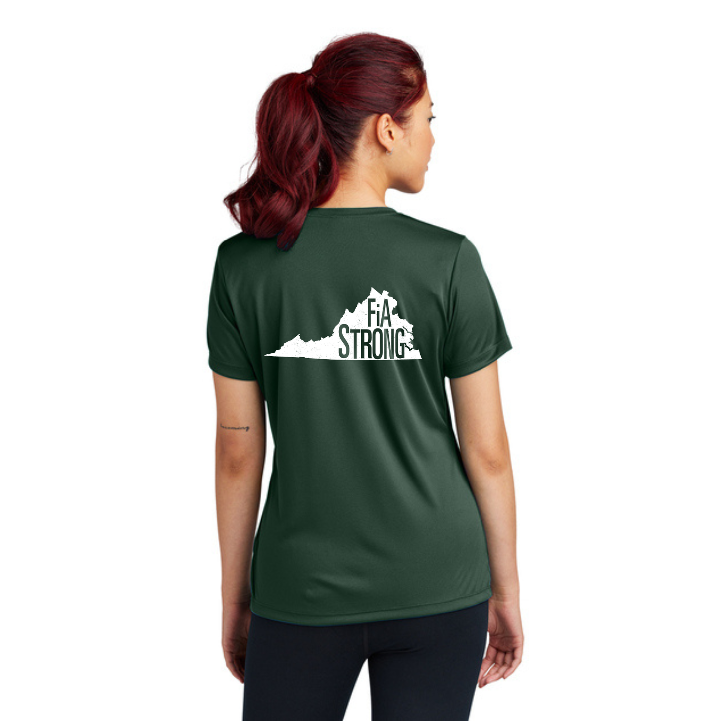 Virginia Strong - Sport Tek Crew Neck Short Sleeve Performance Tee