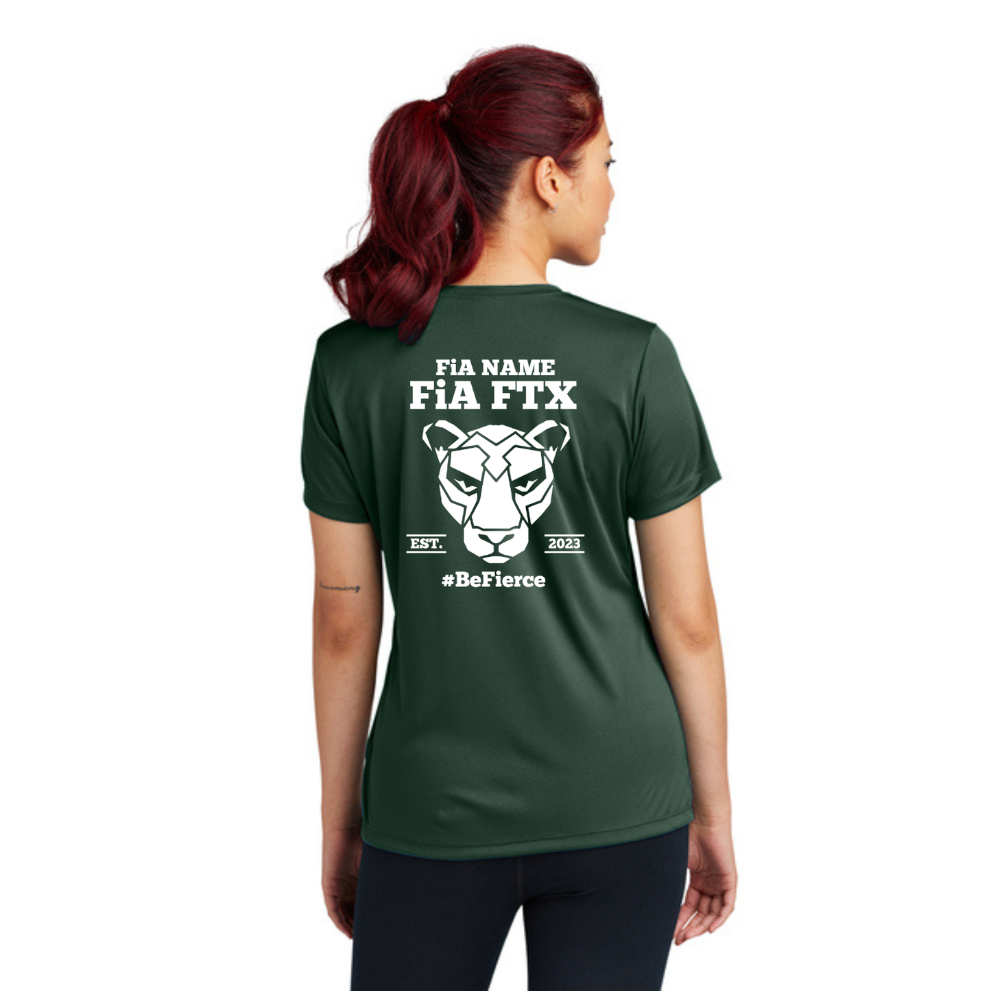 FTX, TX - PERSONALIZED Sport Tek Crew Neck Short Sleeve Performance Tee