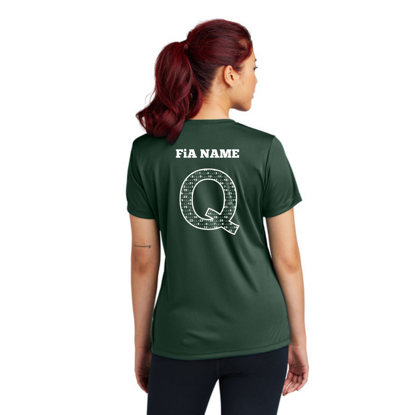 Q Shirt - PERSONALIZED Sport Tek Short Sleeve Performance Tee