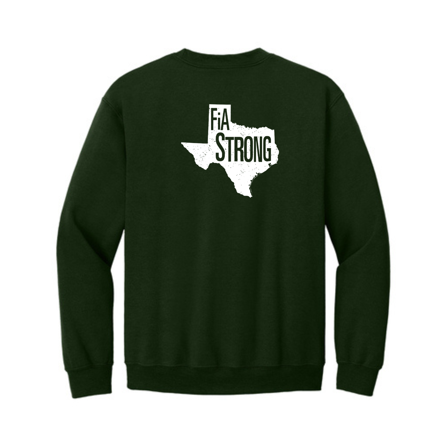 Texas Strong - Gildan Heavy Blend Crewneck Sweatshirt