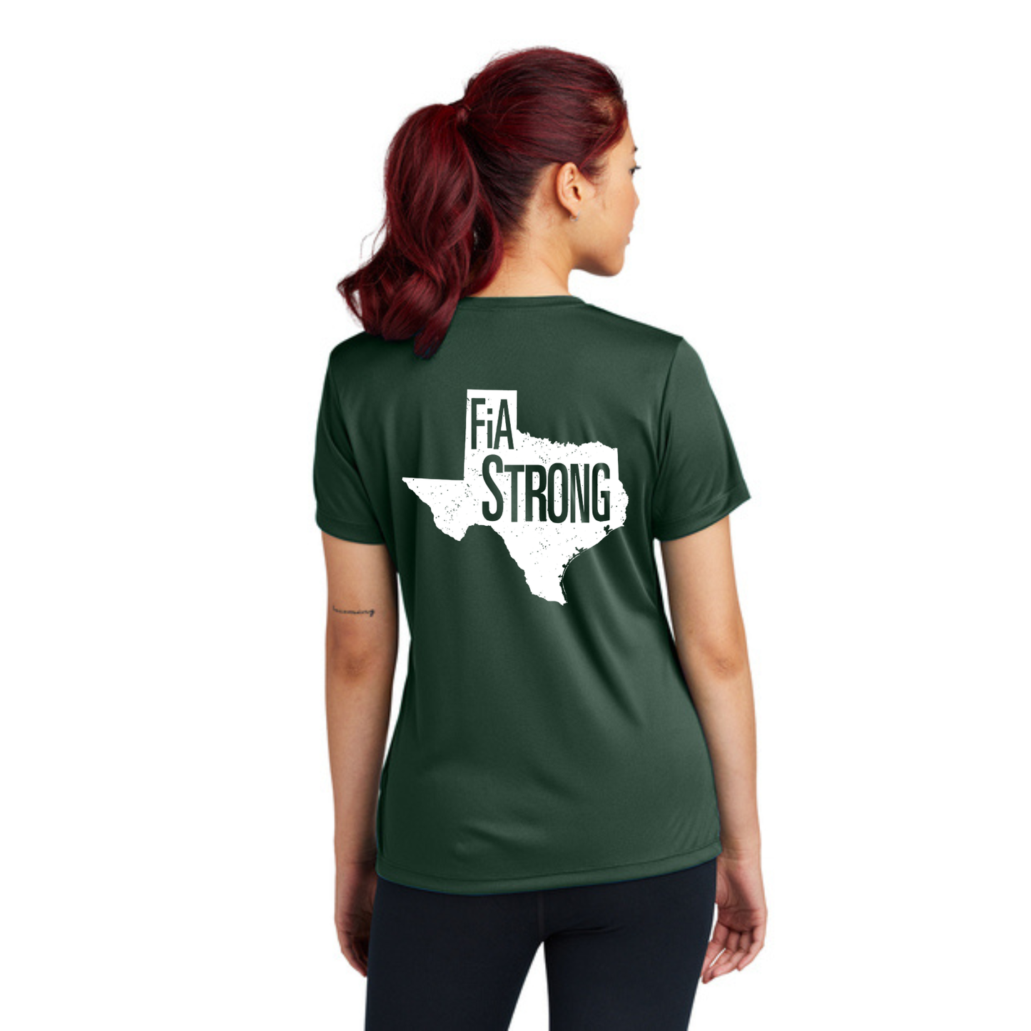 Texas Strong - Sport Tek Crew Neck Short Sleeve Performance Tee
