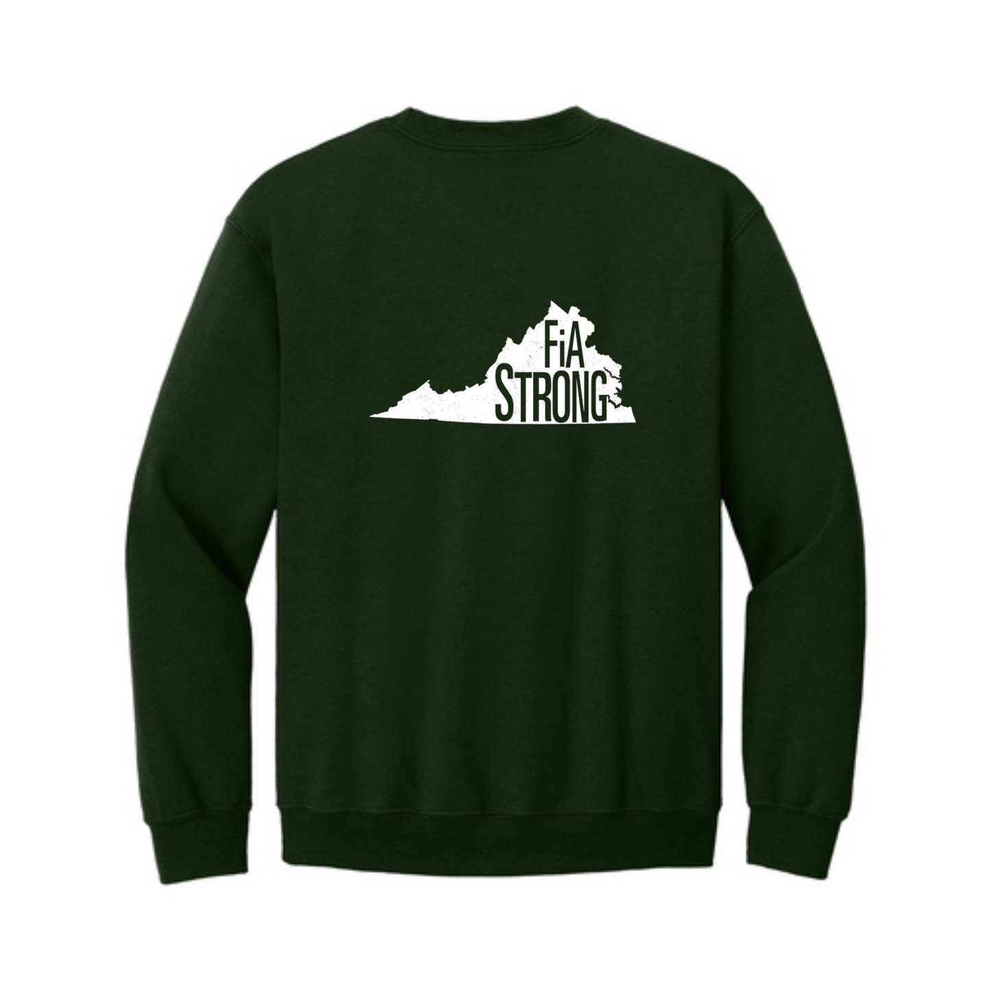Virginia Strong - Gildan Heavy Blend Crewneck Sweatshirt
