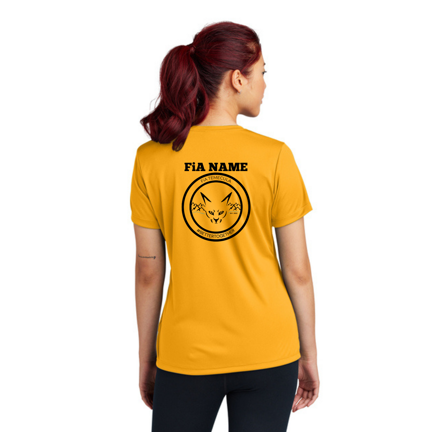 Temecula, CA - PERSONALIZED Sport Tek Crew Neck Short Sleeve Performance Tee