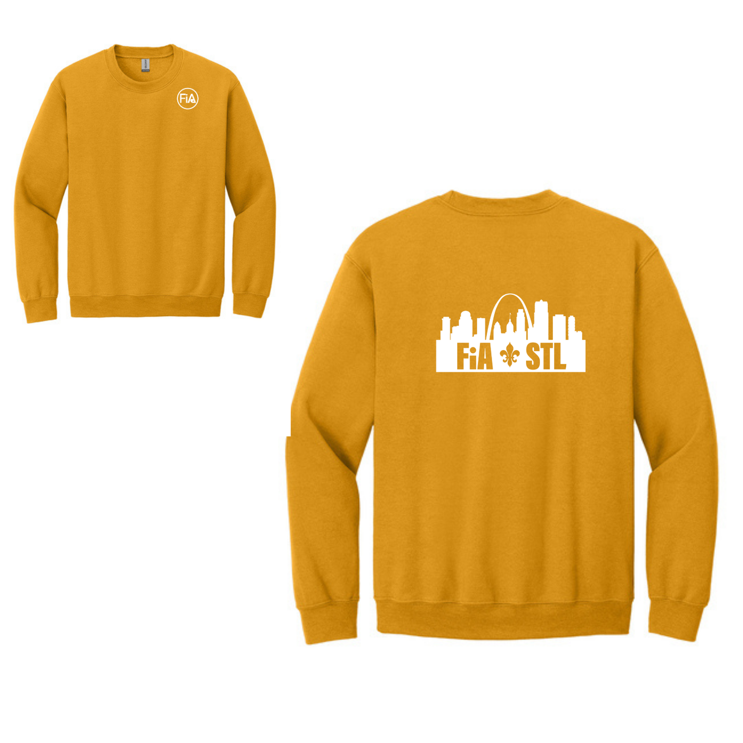 St. Louis, MO - Gildan Heavy Blend Crewneck Sweatshirt