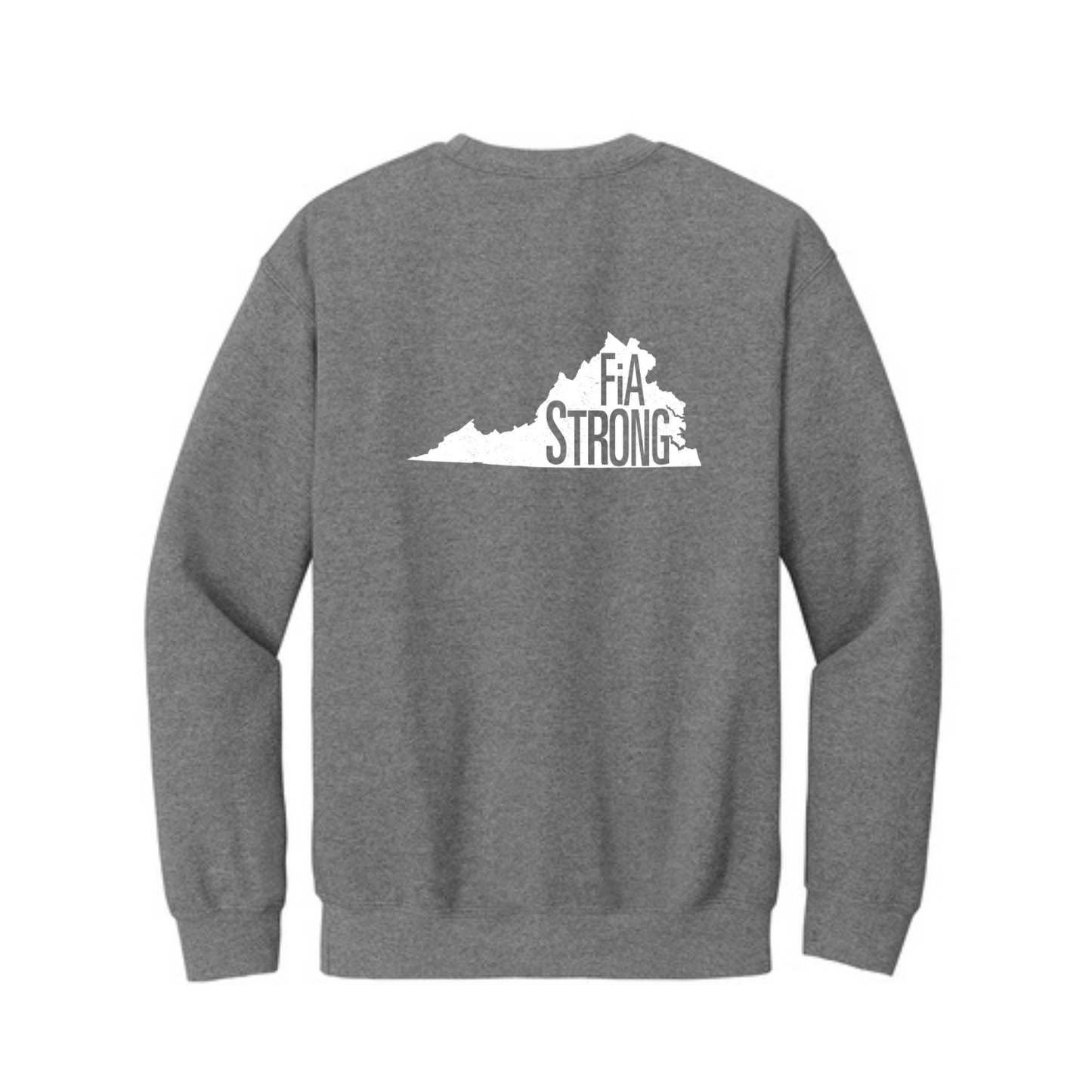 Virginia Strong - Gildan Heavy Blend Crewneck Sweatshirt