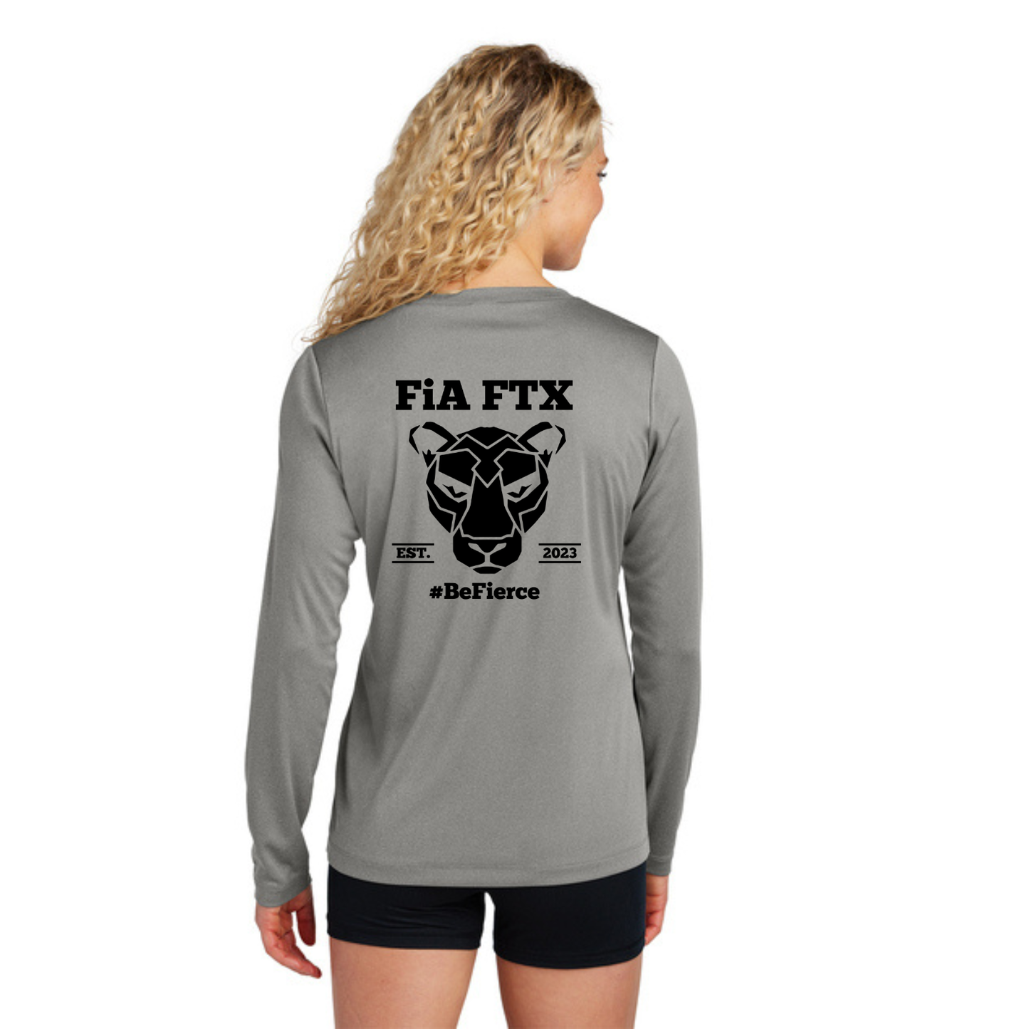 FTX, TX - Sport Tek Long Sleeve Performance V-Neck Tee