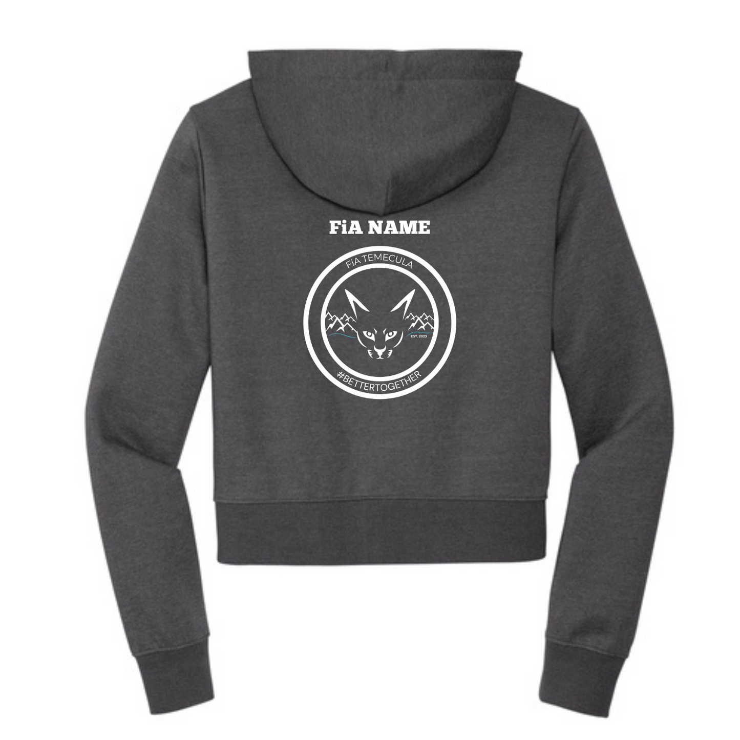 Temecula, CA - PERSONALIZED District Women’s V.I.T. Fleece Full-Zip Hoodie
