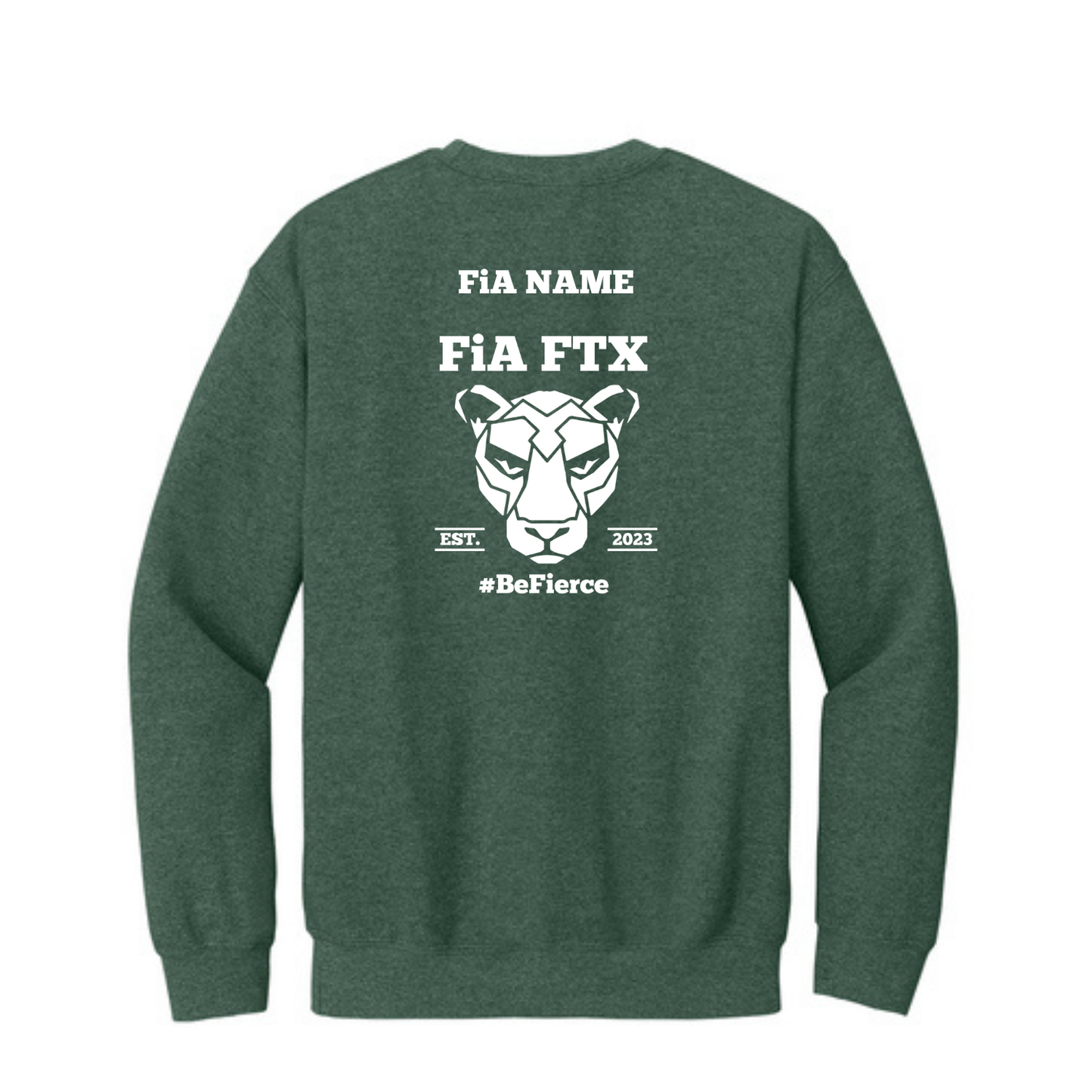 FTX, TX - PERSONALIZED Gildan Heavy Blend Crewneck Sweatshirt