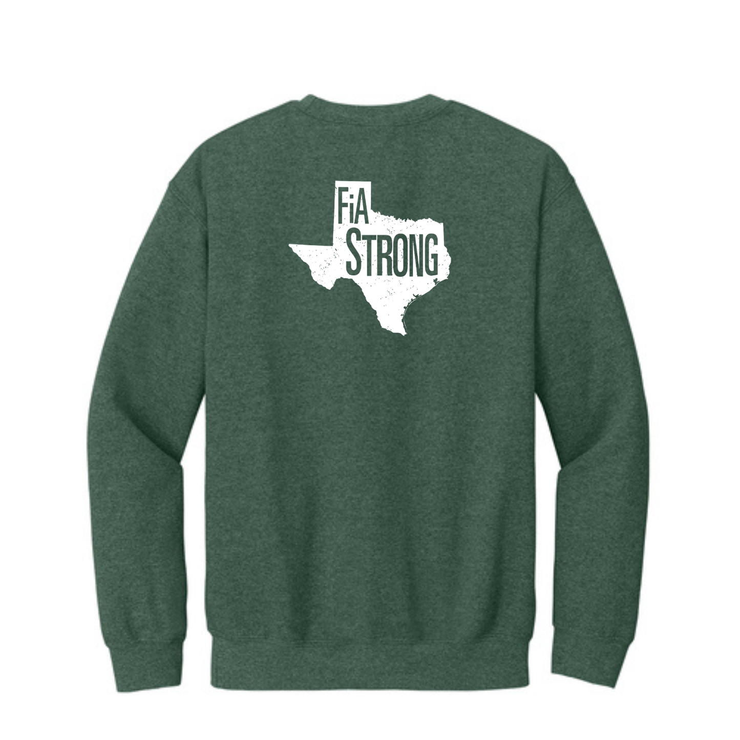 Texas Strong - Gildan Heavy Blend Crewneck Sweatshirt
