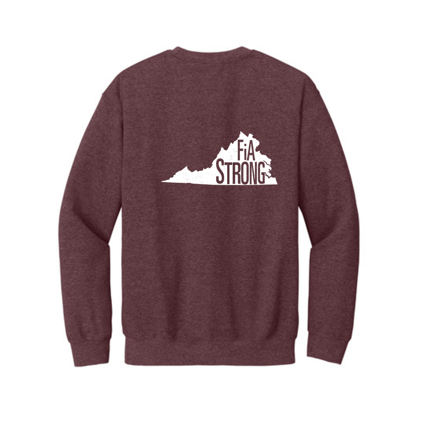 Virginia Strong - Gildan Heavy Blend Crewneck Sweatshirt