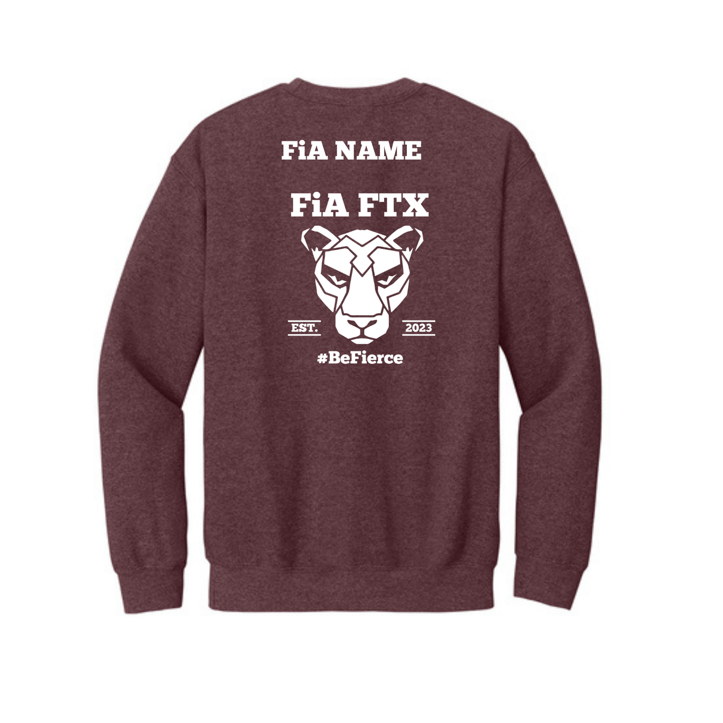 FTX, TX - PERSONALIZED Gildan Heavy Blend Crewneck Sweatshirt