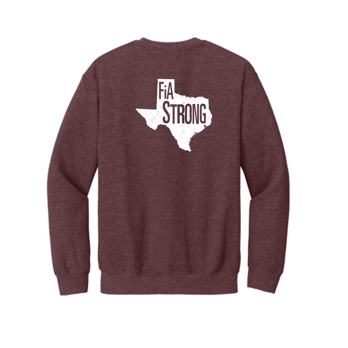Texas Strong - Gildan Heavy Blend Crewneck Sweatshirt