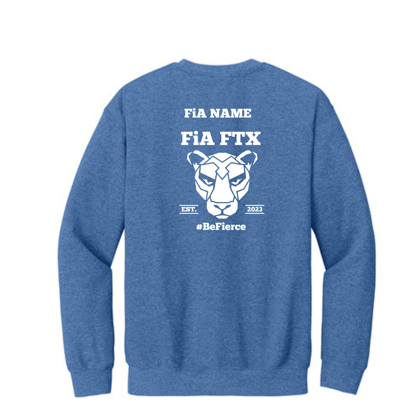 FTX, TX - PERSONALIZED Gildan Heavy Blend Crewneck Sweatshirt