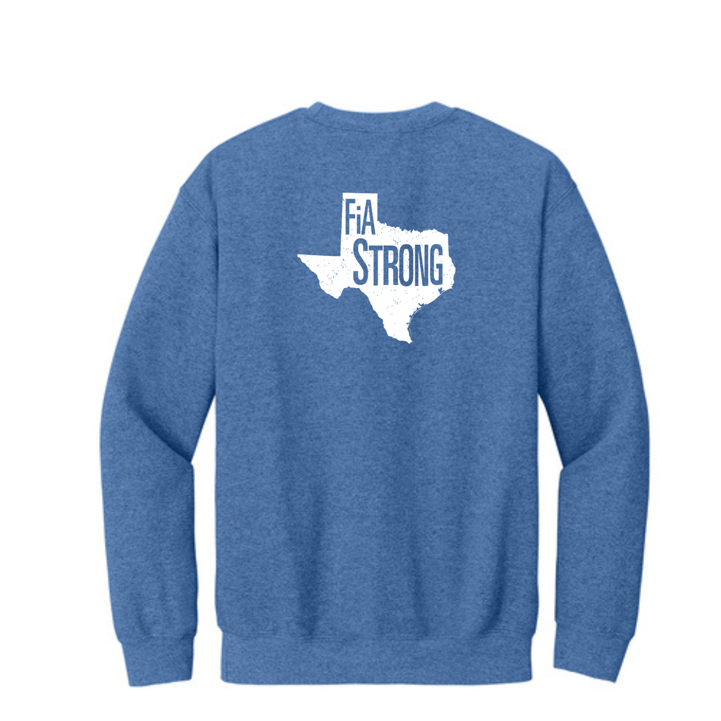 Texas Strong - Gildan Heavy Blend Crewneck Sweatshirt