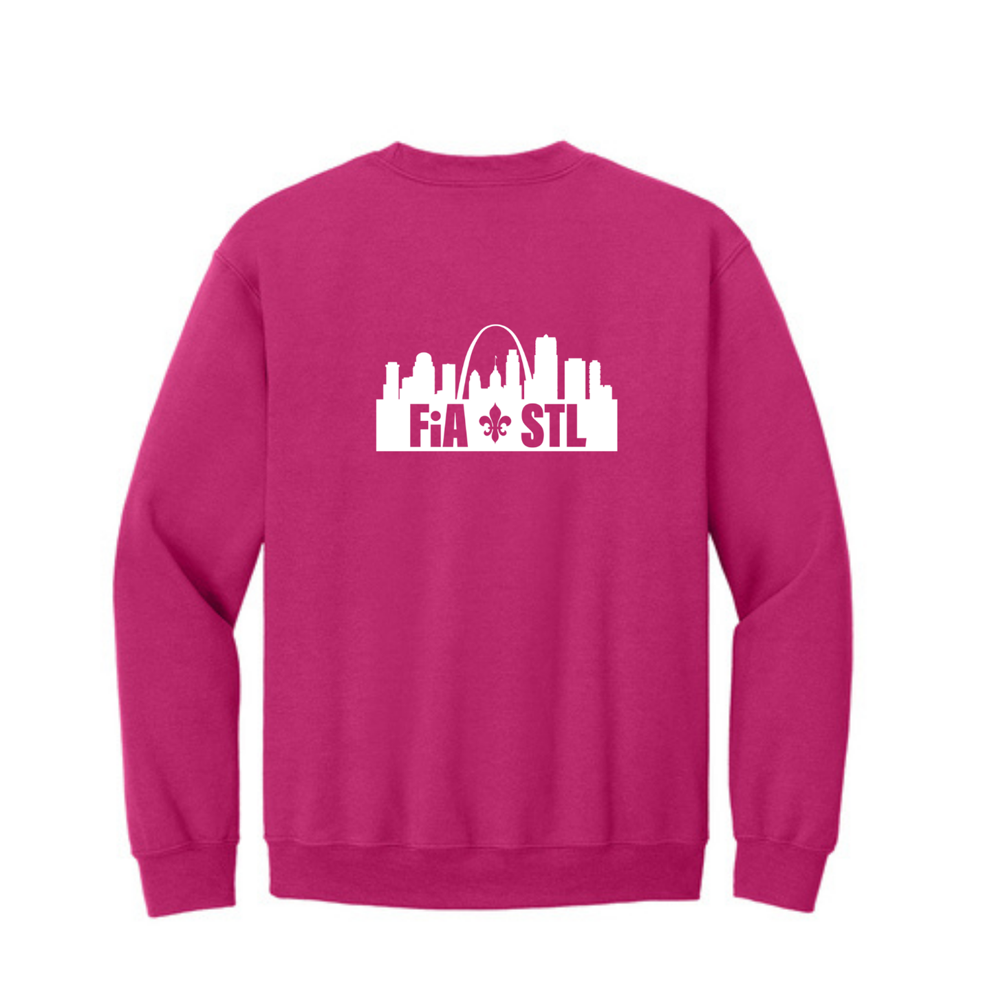 St. Louis, MO - Gildan Heavy Blend Crewneck Sweatshirt