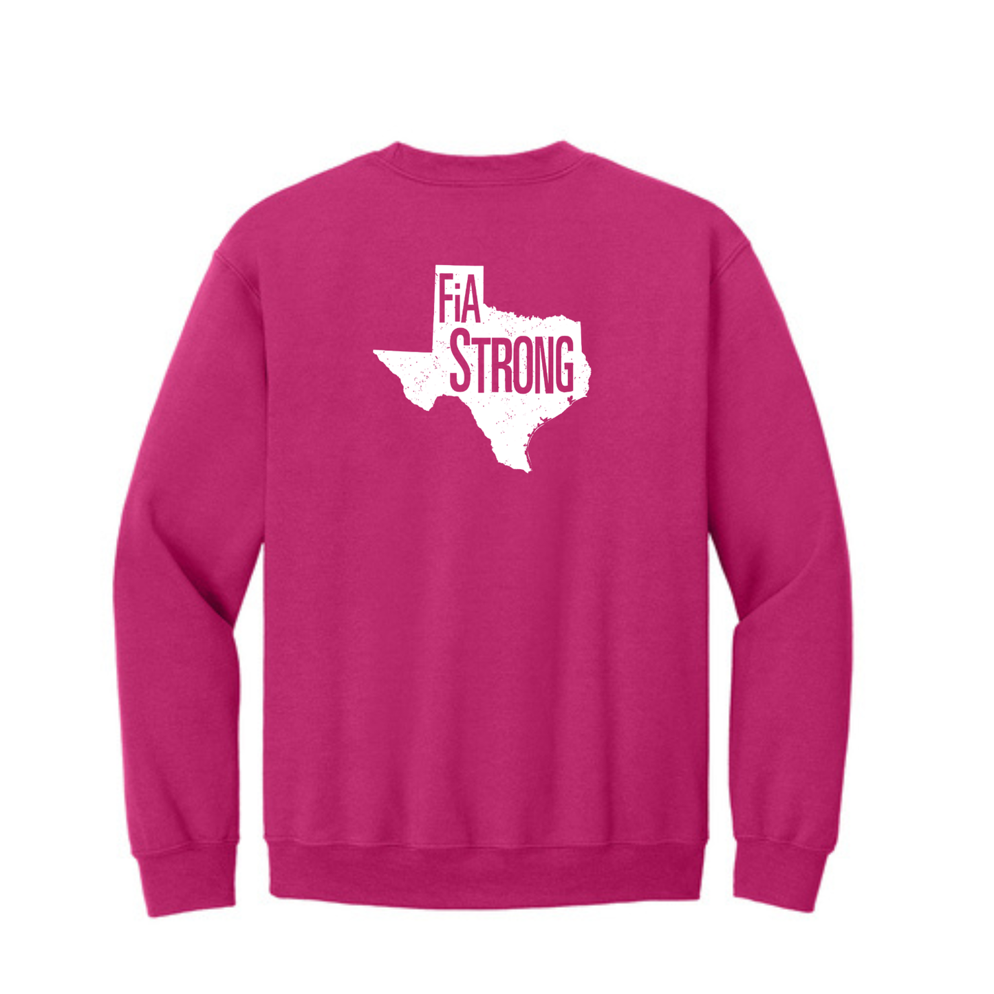 Texas Strong - Gildan Heavy Blend Crewneck Sweatshirt