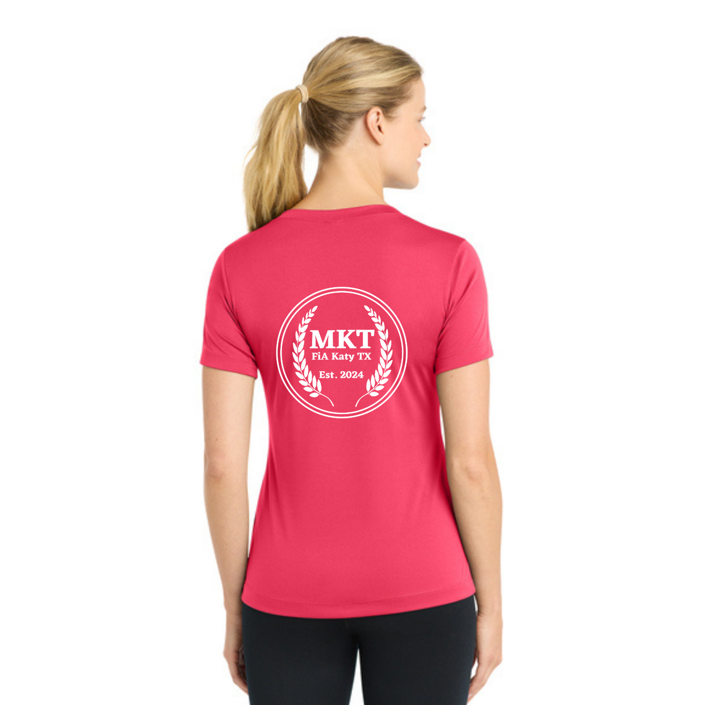 MKT, TX - Sport Tek V-Neck Short Sleeve Performance Tee