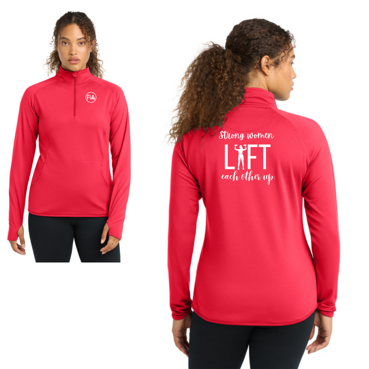 Strong Women - Sport Tek Sport-Wick Stretch 1/4-Zip Pullover