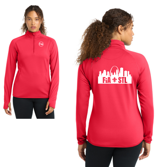 St. Louis, MO - Sport Tek Sport-Wick Stretch 1/4-Zip Pullover