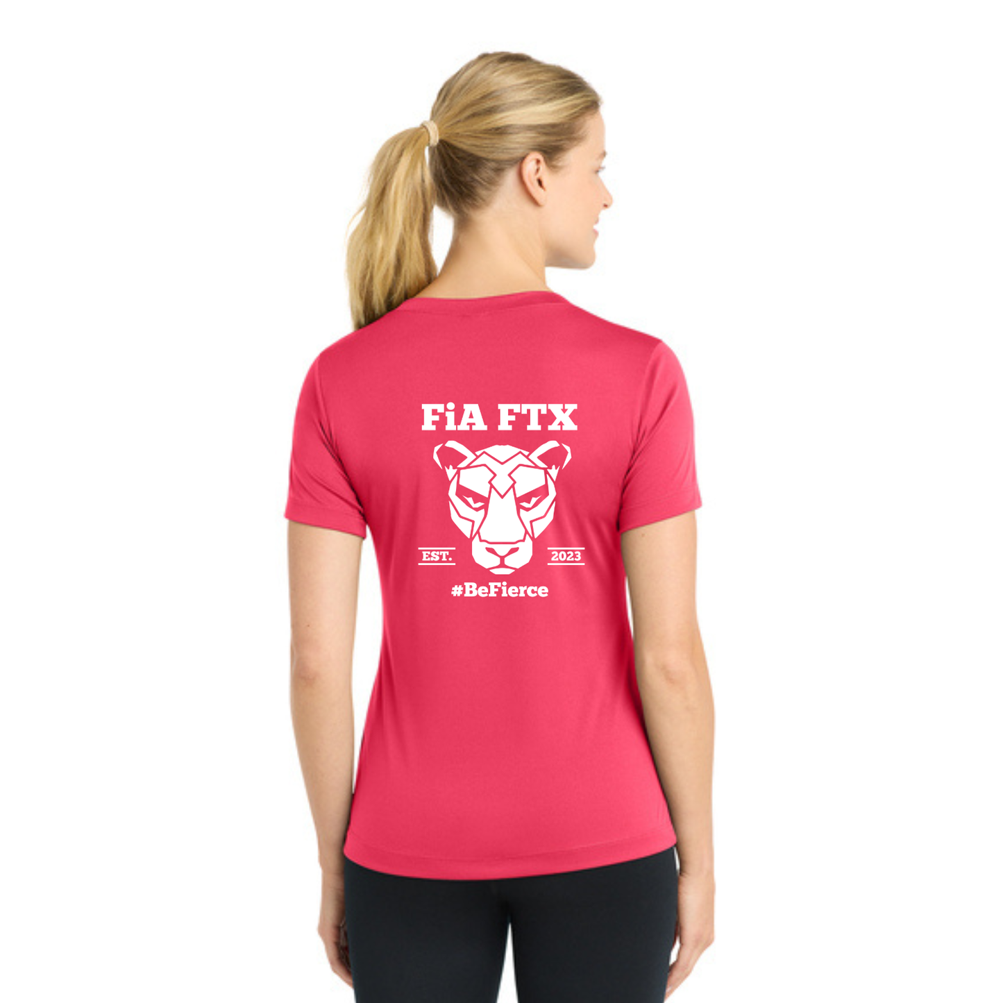 FTX, TX - Sport Tek V-Neck Short Sleeve Performance Tee