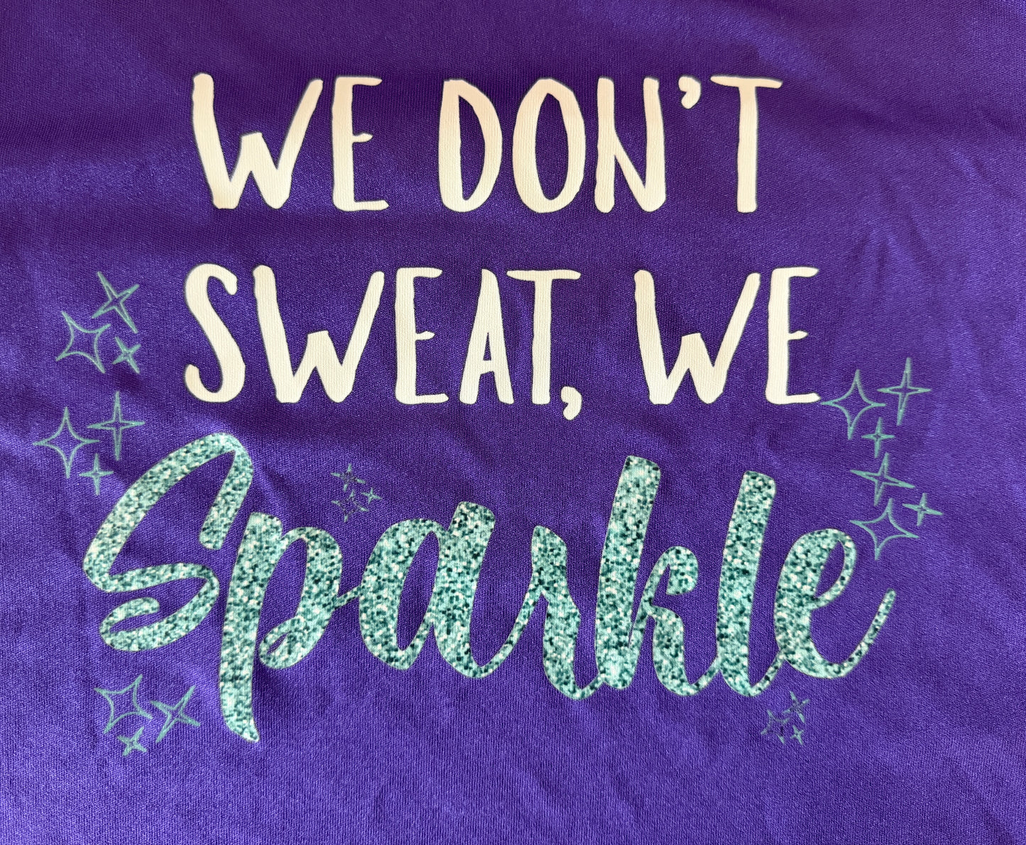 We Don't Sweat, We Sparkle NEON - Sport Tek Short Sleeve Performance Tee