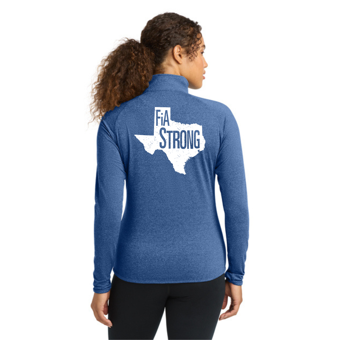 Texas Strong - Sport Tek Sport-Wick Stretch 1/4-Zip Pullover