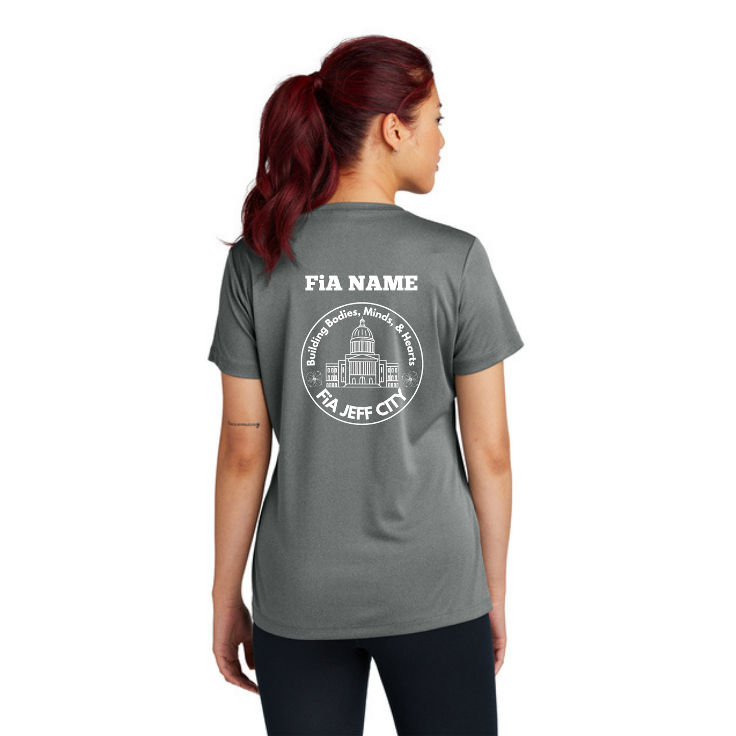 Jeff City - PERSONALIZED Crew Neck Competitor Tee