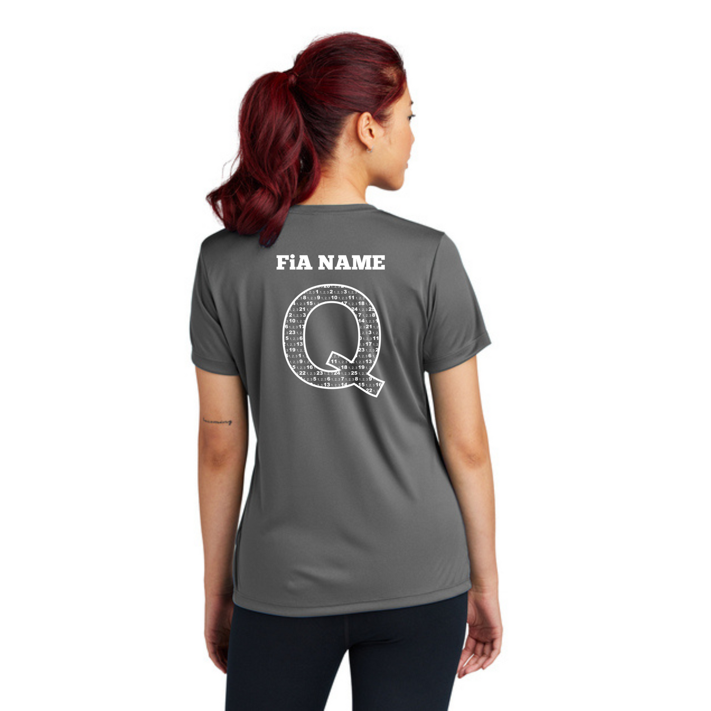Q Shirt - PERSONALIZED Sport Tek Short Sleeve Performance Tee