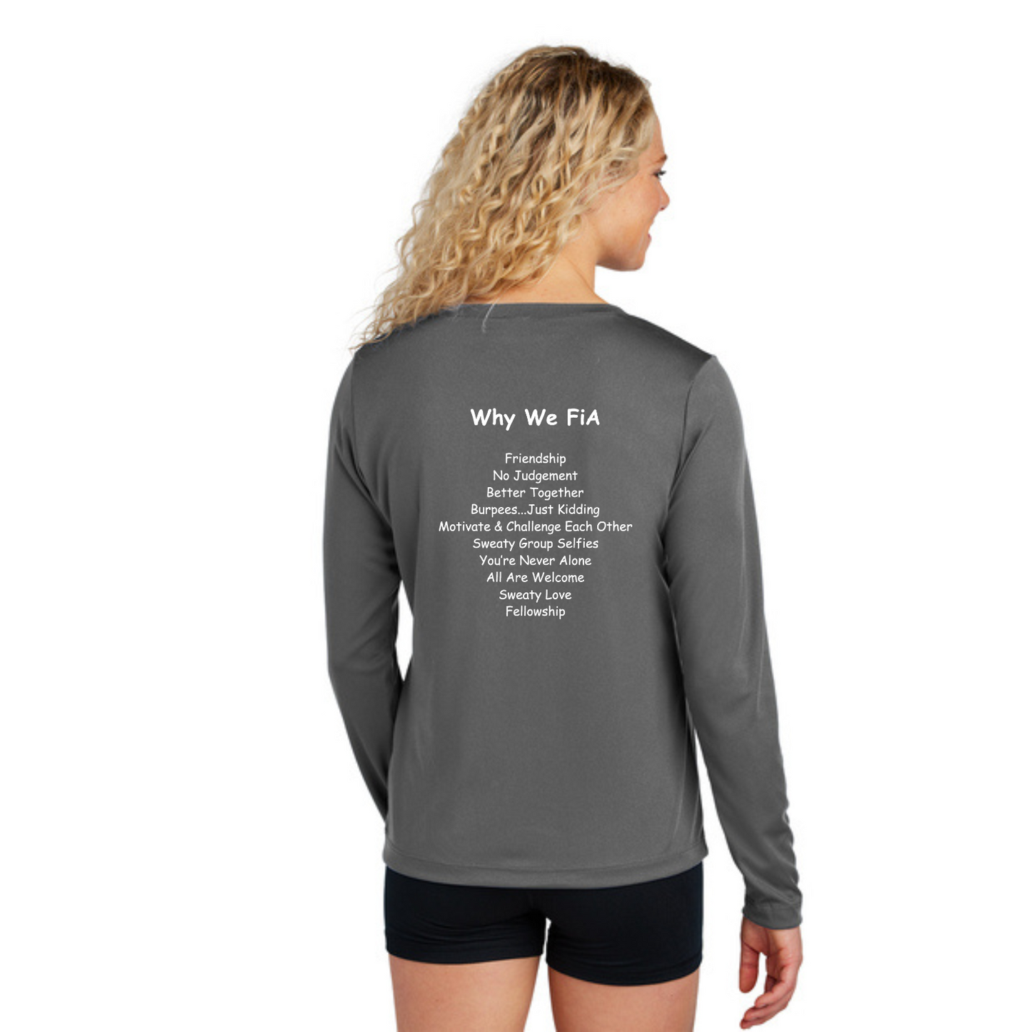 Why we FiA Goose Creek, SC - Sport Tek Long Sleeve Performance V-Neck Tee