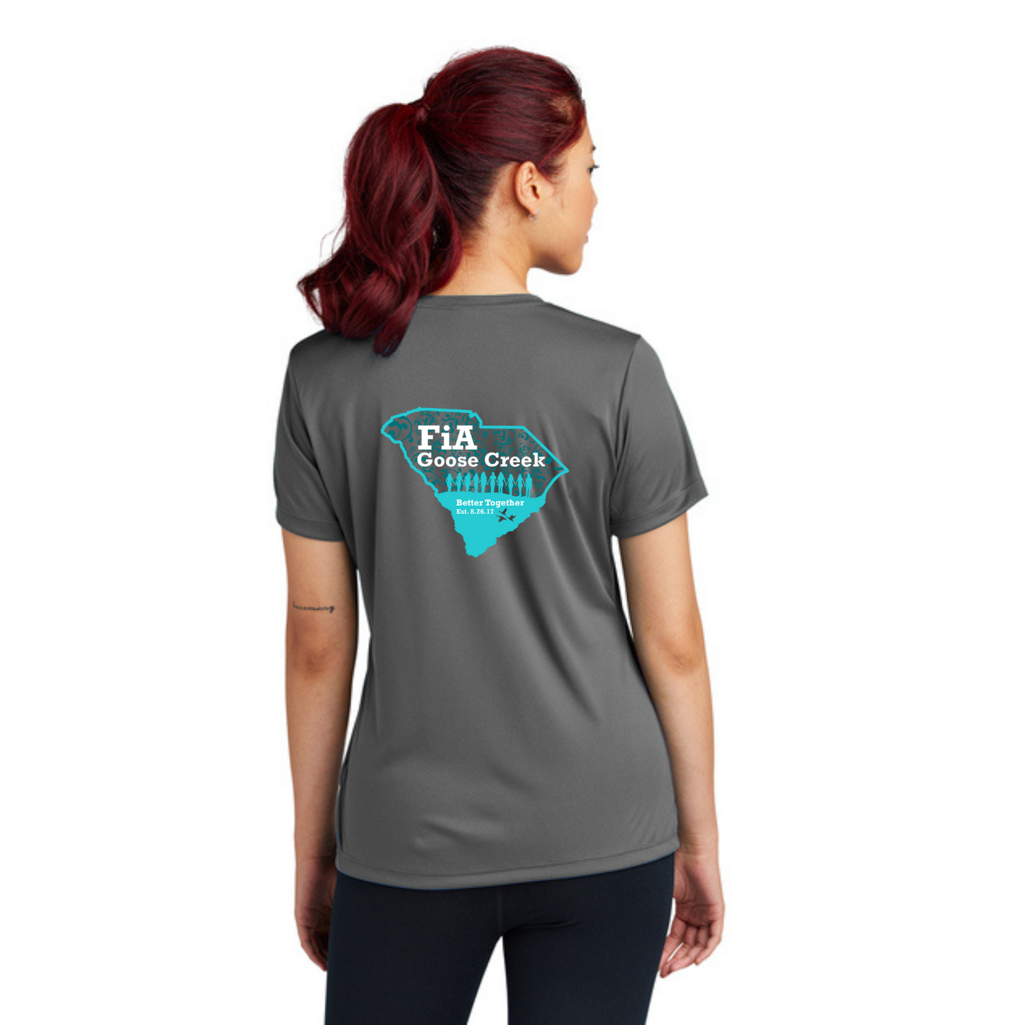 Goose Creek, SC - Sport Tek V-Neck Short Sleeve Performance Tee