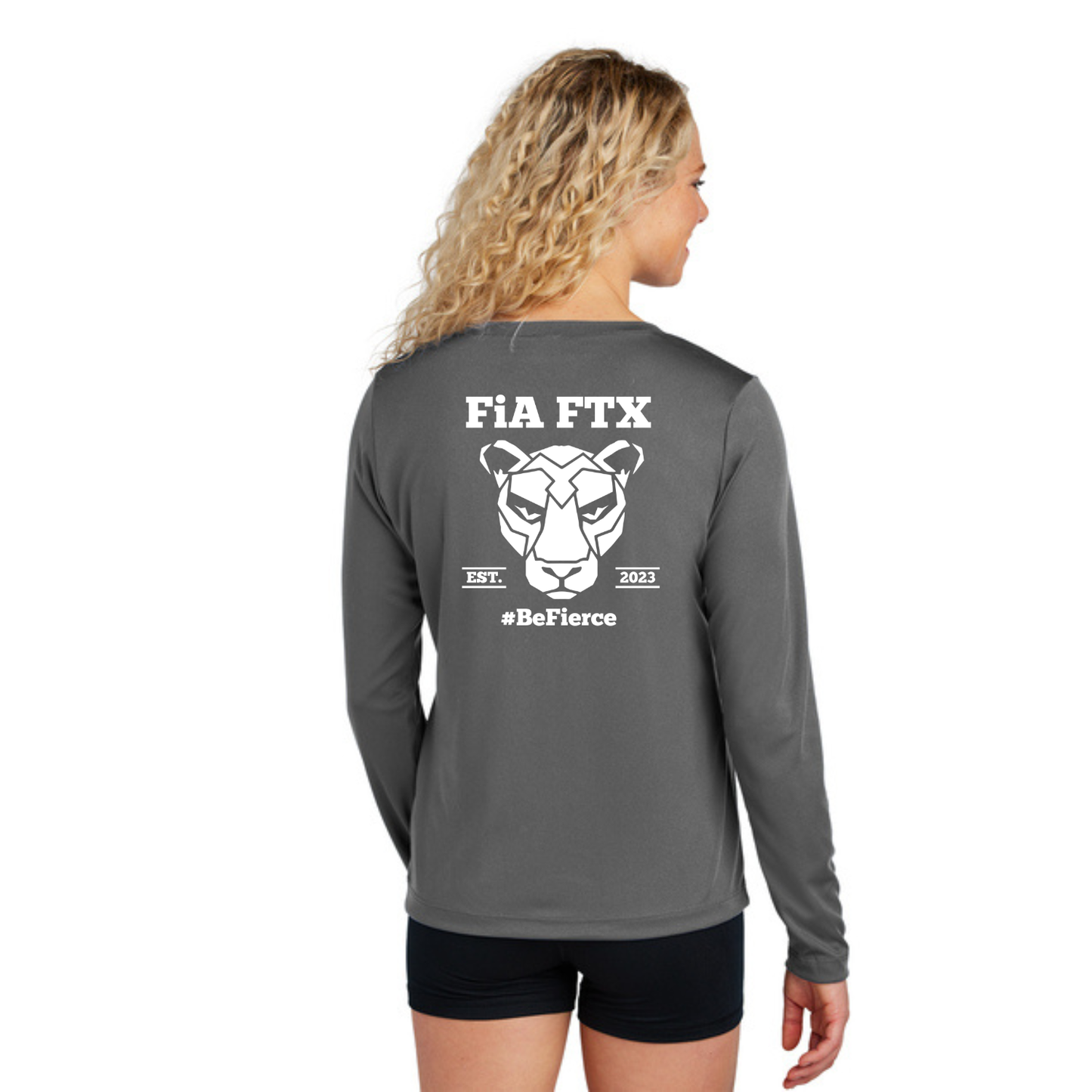 FTX, TX - Sport Tek Long Sleeve Performance V-Neck Tee