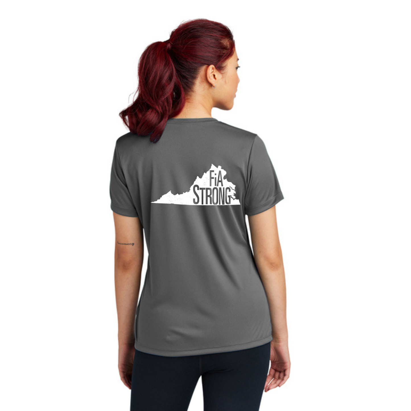 Virginia Strong - Sport Tek Crew Neck Short Sleeve Performance Tee