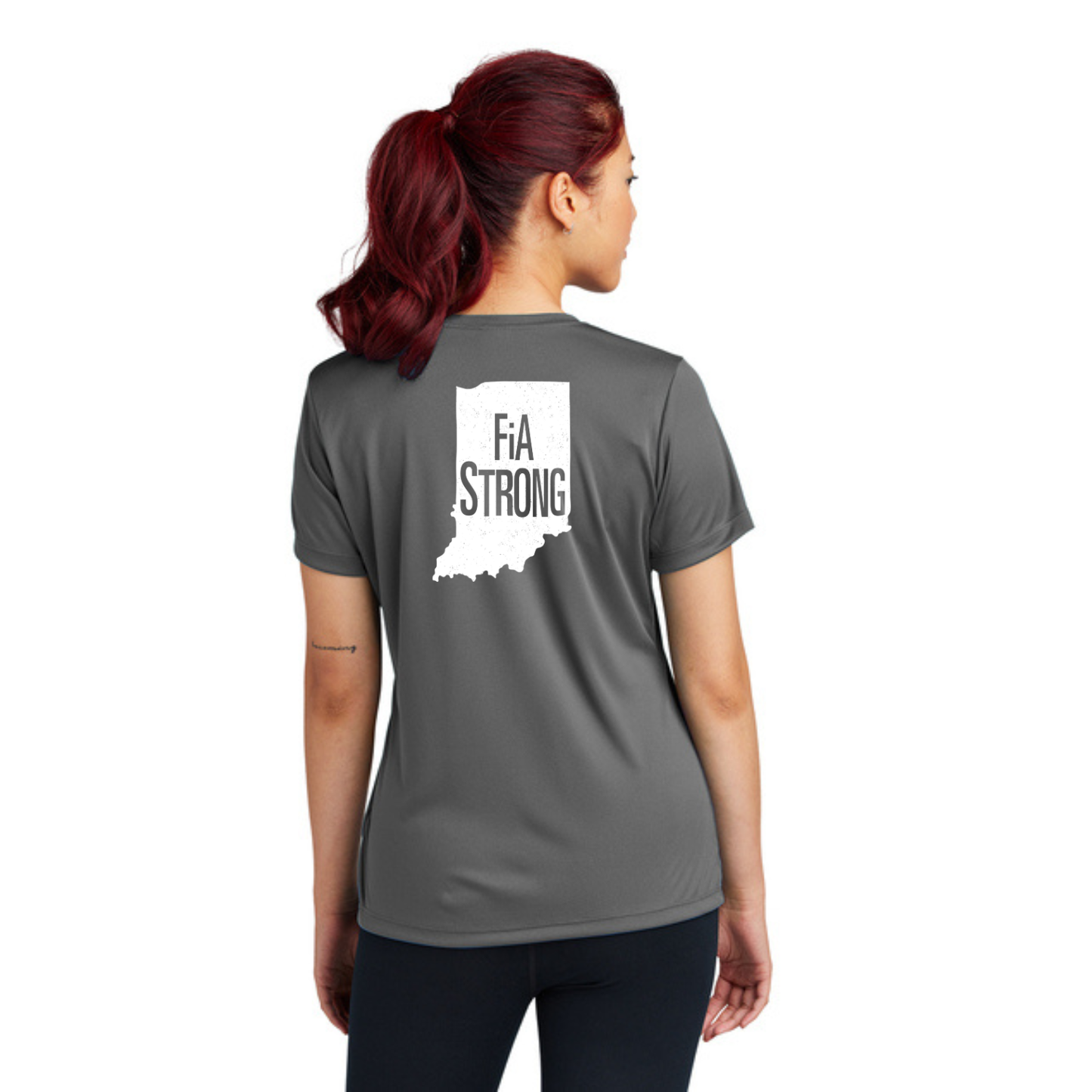 FiA Strong - Sport Tek Crew Neck Short Sleeve Performance Tee