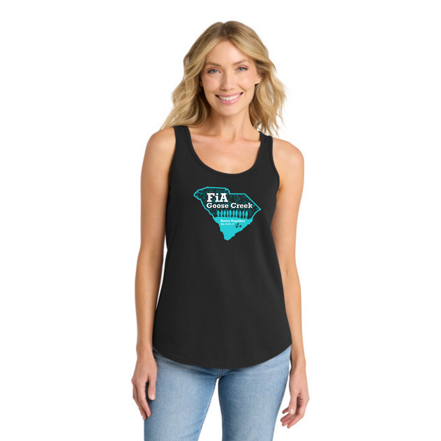 Why we FiA Goose Creek, SC - Port & Co Women's Core Cotton Tank Top